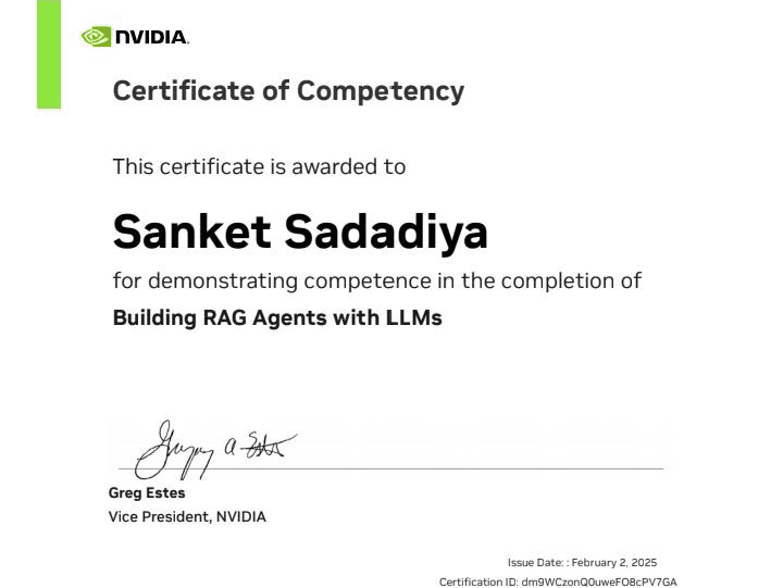 Building RAG Agents with LLMs